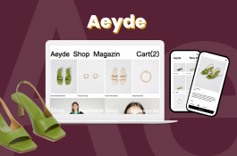 Aeyde - luxury footwear e-commerce relaunch and consulting